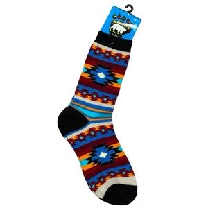 Polar Socks by Polar Graphics Southwest Blanket Design Sock Size 8-11
